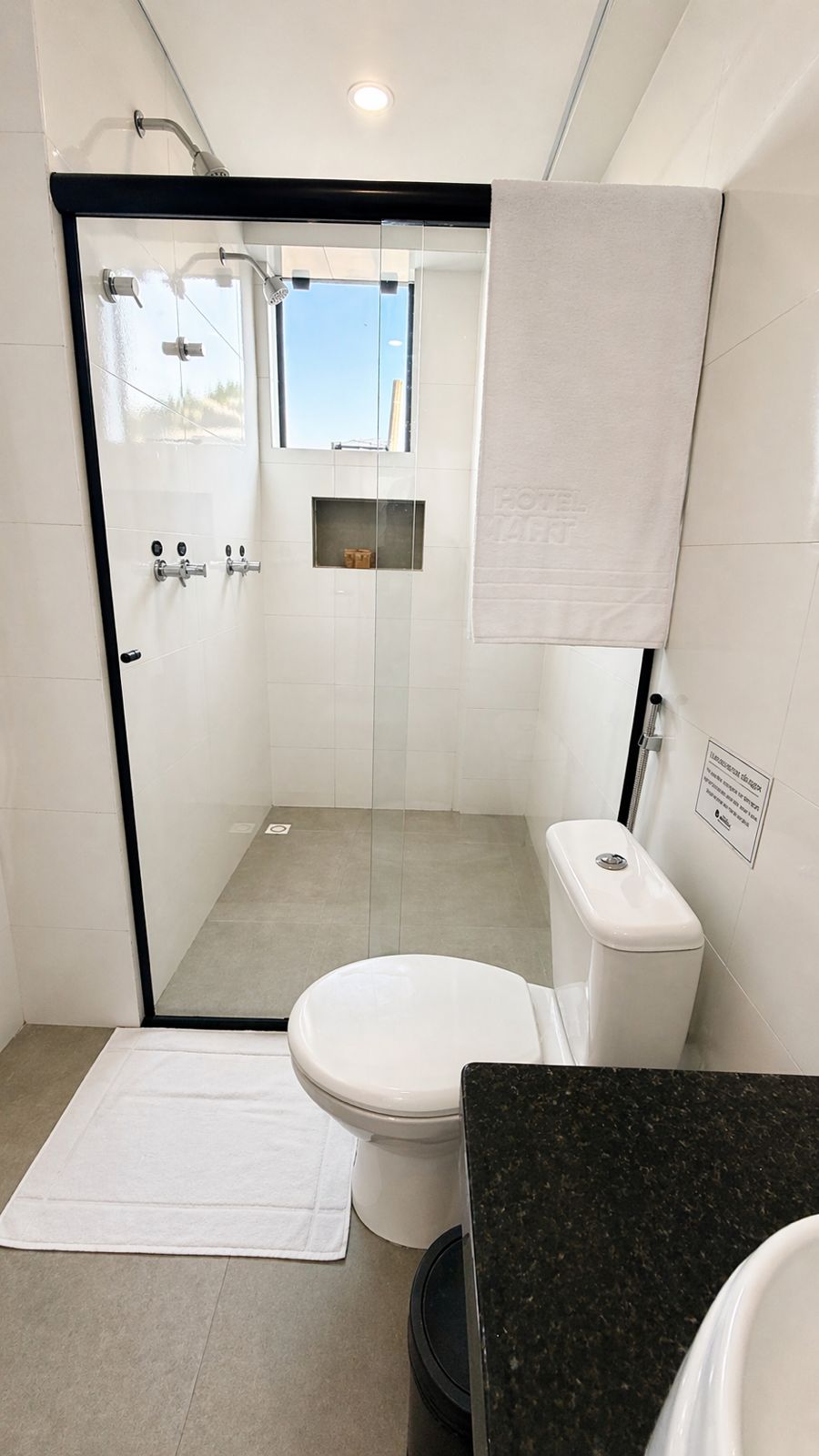Espaço interno do Smart Hotel