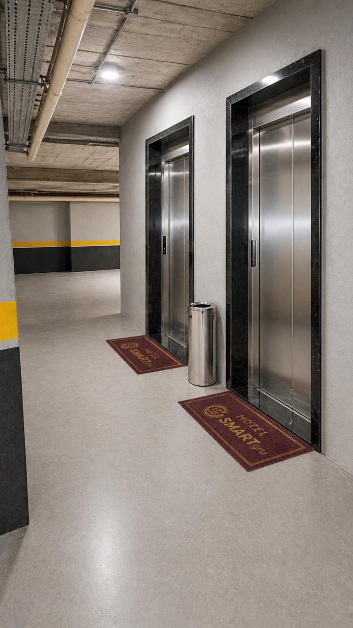 Detalhe da estrutura do Smart Hotel