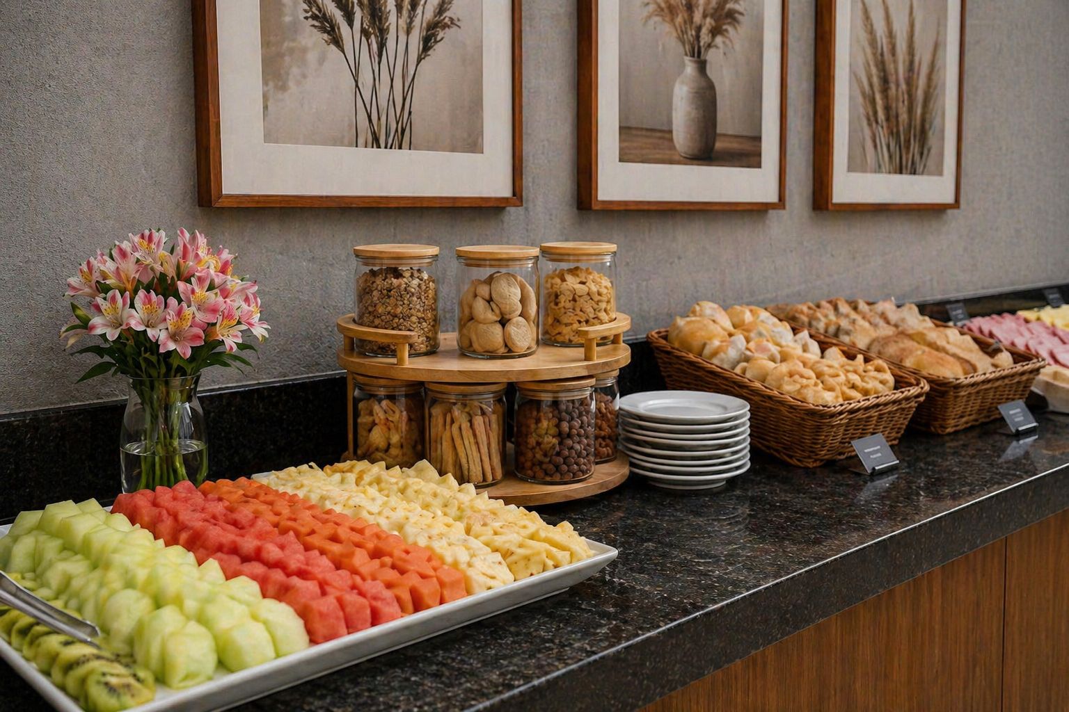 Restaurante do Smart Hotel em Guarulhos